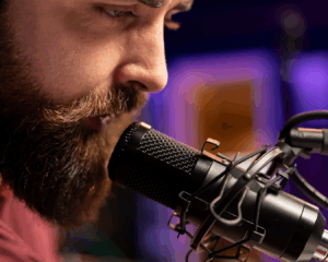 Microfone de Podcast