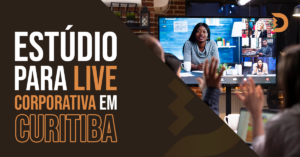 Estúdio para live corporativa