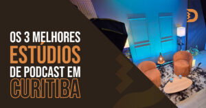 Estúdio Focus para gravação de cursos e infoprodutos com cenário minimalista, ideal para professores e especialistas que buscam foco no conteúdo.